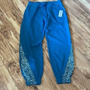Tommy Hilfiger Sport Blue Lagoon Drawstring Sweatpants NWT